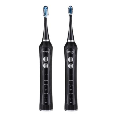 China Jermei Electric Ultrasonic Waterproof Adult Original Dupont Battery Toothbrush Stiffen Diamond Clean Ultra Whitening Replaceable for sale