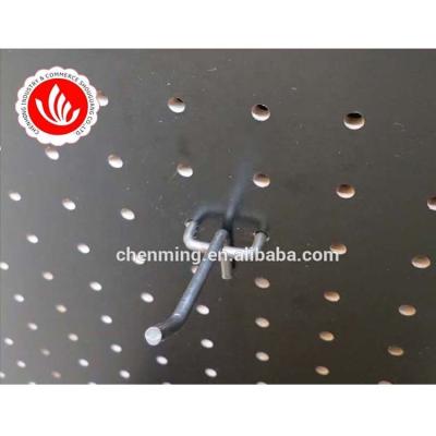 China Moisture Proof Products Display Melamine Faced MDF Pegboard for sale