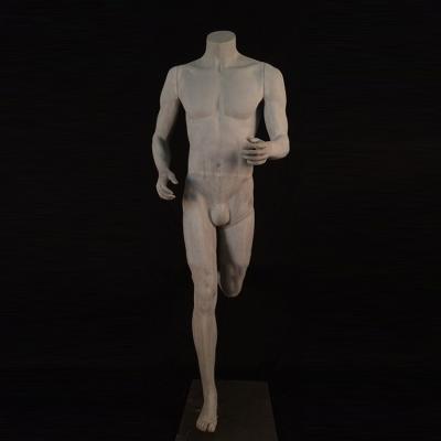 China US CLASS 6 Clothing Props Sports Running Full Body Window Mannequins Display Male Fake Mannequin Display Stand Sports Model Mannequin for sale