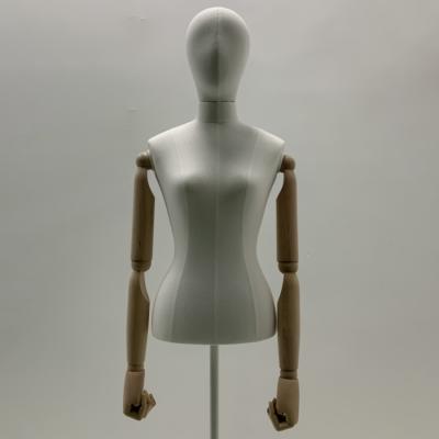 China Other High Quality Female Half Mannequin Dressing Display Stand Body Female Posing Mannequins for sale