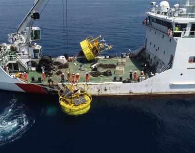 China Windsnelheidsboei gegevensinstrumentatie Offshore windmeting boei Te koop