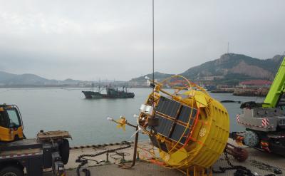 Cina Boia di monitoraggio meteorologico Boia meteorologica 900M Capacità di archiviazione dati in vendita