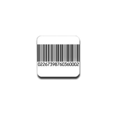 China Anti Theft EAS 8.2mhz Anti Theft Barcode Sticker Supermarket RF Retail Supermarket Clothing Label Sticker Security Woven Magnetic Woven Label for sale