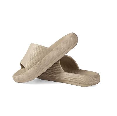 China FREE SAMPLE Quick Dry Men's and Women's Non Slip Open Toe Cushioning Cushioned Thick Slippers, Indoor and Outdoor Shower Massage Sandals for sale