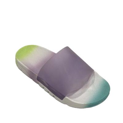 China Fashion Trend Lightweight EVA Soft Slip On Slides Slippers for Women and Kids for sale