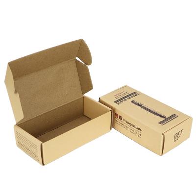 China Recyclable Customized Packaging Fin Lid Razor Cardboard Shaver Packaging Custom Paper Box for sale