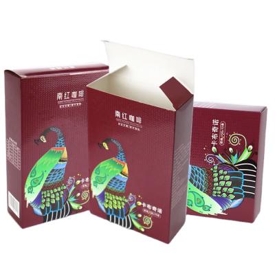 China Dongguan Recyclable Packaging Coffee / Beverage Paper Boxes Factory Custom Hot Selling Packing Box for sale