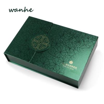 China Recyclable Custom Skincare Packaging Flip Lid Paper Boxes Cosmetic Box With Custom Logo Cardboard Makeup Packaging for sale