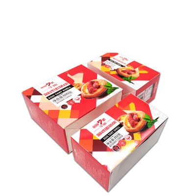 China Best Price Direct Sales Recyclable Cupcake Box Cookie Box Packaging Box For Lots Of Cake Wholesale for sale