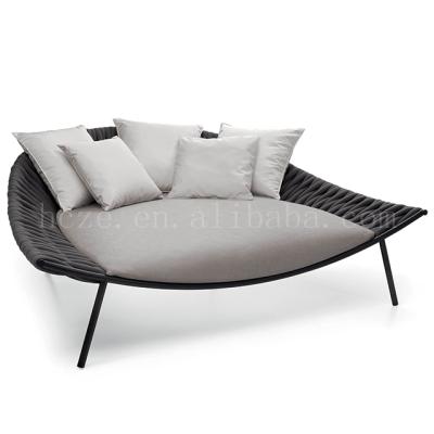 China Morden Furniture Modern Outdoor Rope Sun Sofa Outdoor Furniture For Garden for sale