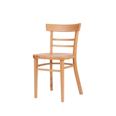 China Comfortable Modern Nordic Style Solid Wood Chair Restaurant Dining Chair for sale