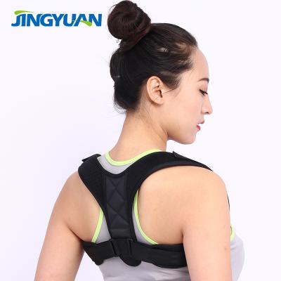 China Comfortable Adjustable Breathable Posture Corrector Belt Shoulder Brace Back Clavicle Support Upper Back Posture Corrector for sale