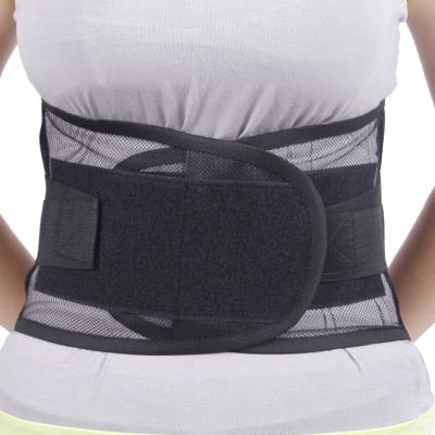 China 2020 Hot Sale Super Lower Back Waist Support Belt Lumbar Brace Breathable Thin for sale