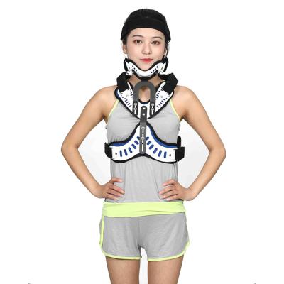 China Adjustable Medical Arthritis Air Head Neck Brace Traction For Pain for sale