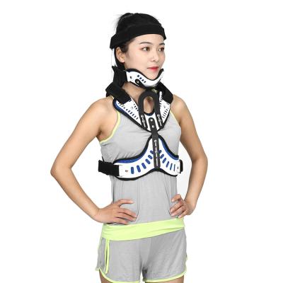 China Adjustable Cervical Thoracic Spine Orthosis Spinal Brace Back Support for sale