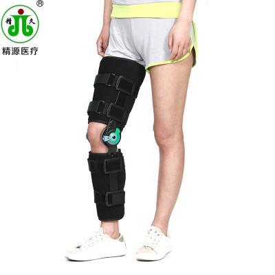 China The joints can freely move or be fixed between 60 Â ° and 180 Â ° Aluminum Articulated Patella Knee Brace Support For Walking for sale