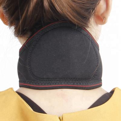 China Self Breathable Heating Tourmaline Neck Brace Magnetic Cervical Collar In Physiotherapy Equipment for sale