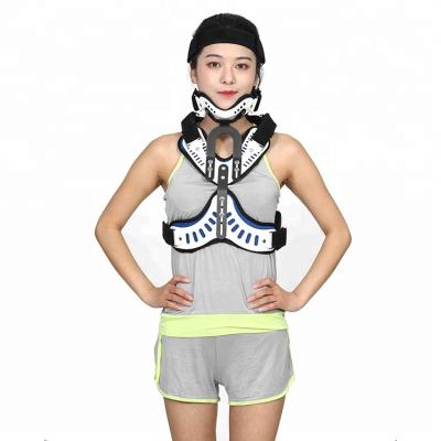 China Adjustable Breathable Orthopedic Corrected Cervical Chest Brace Protector Orthosis for sale