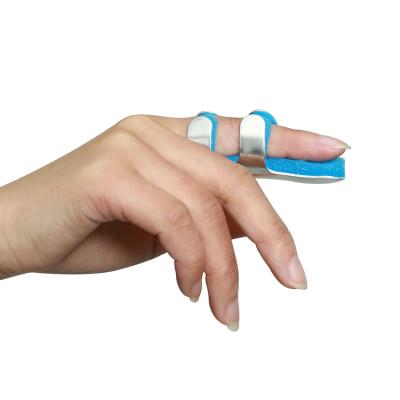 China Easy To Use Moldable Orthopedic Finger Splint Aluminum Foam For Mallet Finger for sale