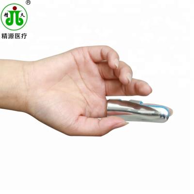 China Easy To Use Waterproof Aluminum Metal Pinkish Finger Mallet Stabilizer Orthopedic Splint for sale