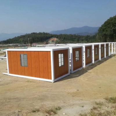 China Dominican Republic Steel Fabricated USA Manufacture Prefab House Sandwich Panel Prefab House With A Discount for sale