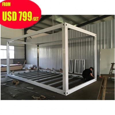 China Whole Sale of Parking ISO Container Mobile Home Trailer Shipping Container Frames for sale