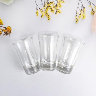 China Wholesale 60ml Viable Bar Borosilicate Clear Customized Logo Shot Glass Cup for sale