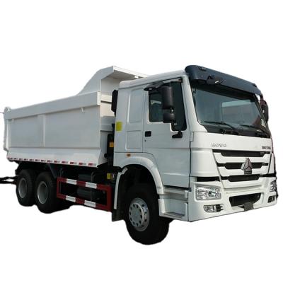 China Hot Sale SINOTRUK HOWO A7 6X4 371HP Dump Truck Tipper Truck U Shape Body (White) > 8L for sale