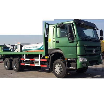 China SINOTRUK HOWO 6X4 371HP TRUCK TRUCK FLATBED TRUCK ZZ1257N4641W 9800*2500*3850 for sale