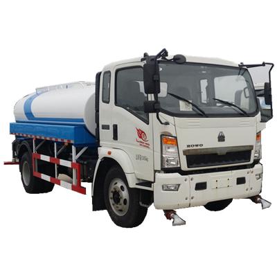 China SINOTRUK HOWO 4X2 140HP 8CBM ZZ1107G4515C1 1-10T WATER TANKER SPRINKLER TRUCK MODEL for sale