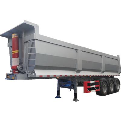 China CIMC BRAND THREE-AXLE 27M3 31FEET DUMP TRAILER 9525*2500*3500(mm) for sale