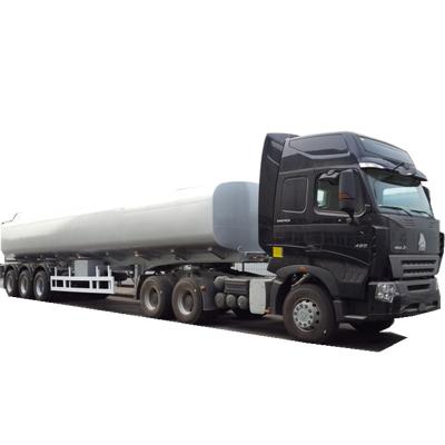 China Truck trailer THREE-AXLE 45M3 FUEL TANKER TRAILER HK9453YGBG1 for sale