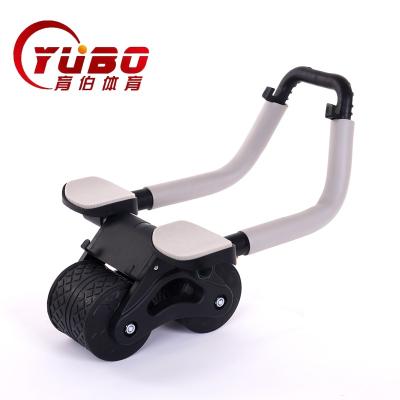 China Home Use New automatic rebound retractable abdominal exercise timing abdominal wheel for sale