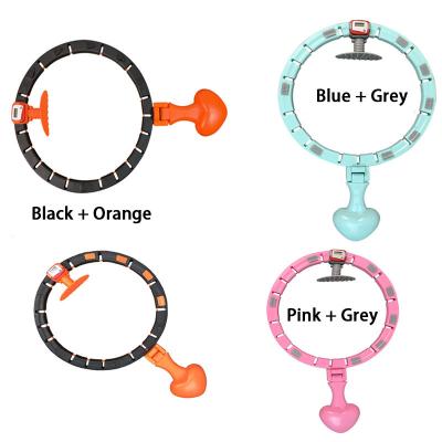 China Waist & Abdomen Exercise Wholesale detachable intelligent hula hoops adjustable fitness intelligent counting hoola hoop for sale