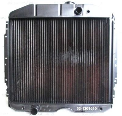 China Engine Cooling System Factory Sale Truck Radiator Gazelle P53 Gas Parts Russian OEM P53-1301010 for sale