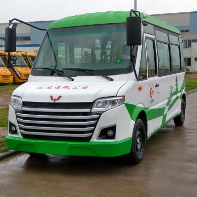 China well selling the incomparable fuel-efficient work experience bus 17 for sale