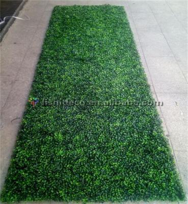 China Minimalist Roll Packing 1*3m Cheap Boxwood Hedge Panel Mat Fence Plastic Artificial Boxwood Roll for sale