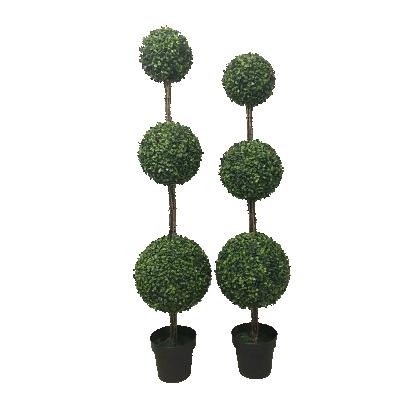 China CLASSIC outdoor artificial boxwood ball tree use topiary ball tree for sale arbol topiario for sale