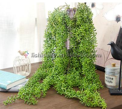 China Gardening showcase cheap and high quality artificial wall hanging plant for home decoration for sale