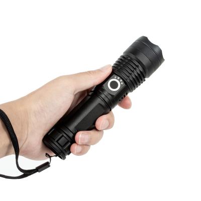 China Suitable Powerful Waterproof Rechargeable Led Flashlight Camping Aluminum Alloy Quality Price Guarantee for sale