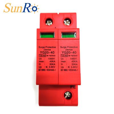 China SunRo 2P 40KA AC Surge Protection Device AC Surge Protection SPD 40ka Surge Protection SunRo-SPD for sale