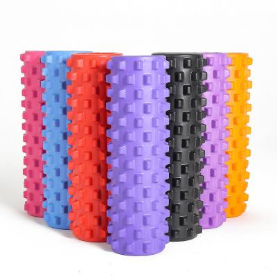 China HKYR12207 Eco-Friendly Customized Column Eva Paint Foam Roller Massage Foam Yoga Roller Gym Fitness Massage Wheel Roller Column Eva Paint Foam Roller for sale