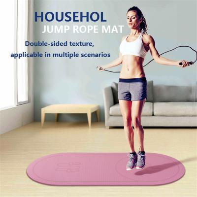 China High Quality Home Exercise Band Mat Jump Rope Yoga Jumping Mat for sale