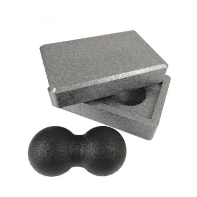 China Durable HKYB6013-2 TWO IN ONE EPP Yoga Block Peanut Yoga Massage Ball Yoga Block Set Eco-friendly Manufacturing for sale