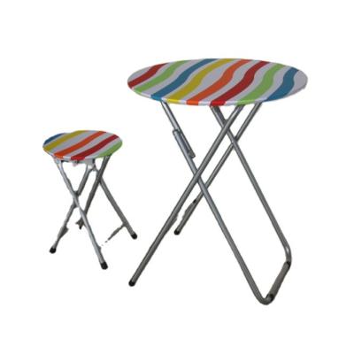 China Regular Colorful Kids Portable Table Set Kids Folding Table And Chair Set for sale