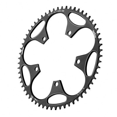 China Mountain Bikes WUZEI Road Bike Sprockets 130BCD Round Cycle Chainwheel 50T 52T 54T 56T 58T 60T For Shimano For Folding Bicycle Part Chainrings for sale