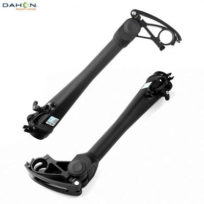 China DAHON Folding Bike 28.6mm31.8mm Quick Release Height Adjustable Angle Small Wheel Bike Riser Fork Stem Adapter Bicycle Stem DAHON-D2D Stem-6 Degrees for sale