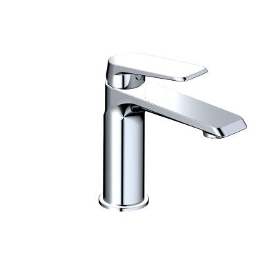 China Modern Floor Stand Faucets Style Wall Basin Mixer Tap Cold Water Mixer Faucet Ware Brass Hot Sanitary Chrome Plated Basin for sale