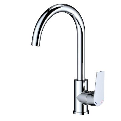 China Modern Tall One Handle Contemporary Kitchen Sink Faucets With Single Hole For Water Tap Mixer Tap Kitchen Faucet for sale