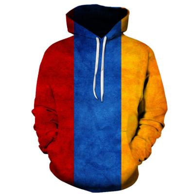 China Anti-wrinkle Men's Sweatshirt 3D Digital Printing Hoodie for sale